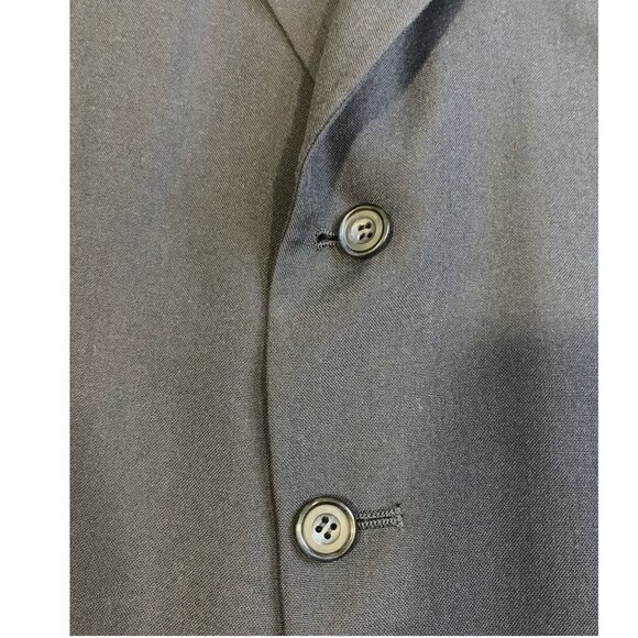 Heisman Trophy Collection Suit Mens Large Navy 2 Piece Made in USA 2 Button - Picture 4 of 16